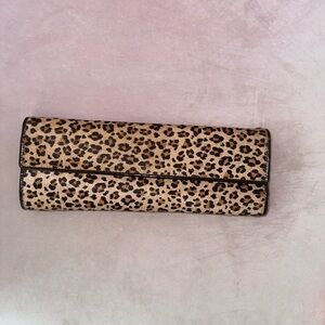 NWT Aldo leopard print clutch
